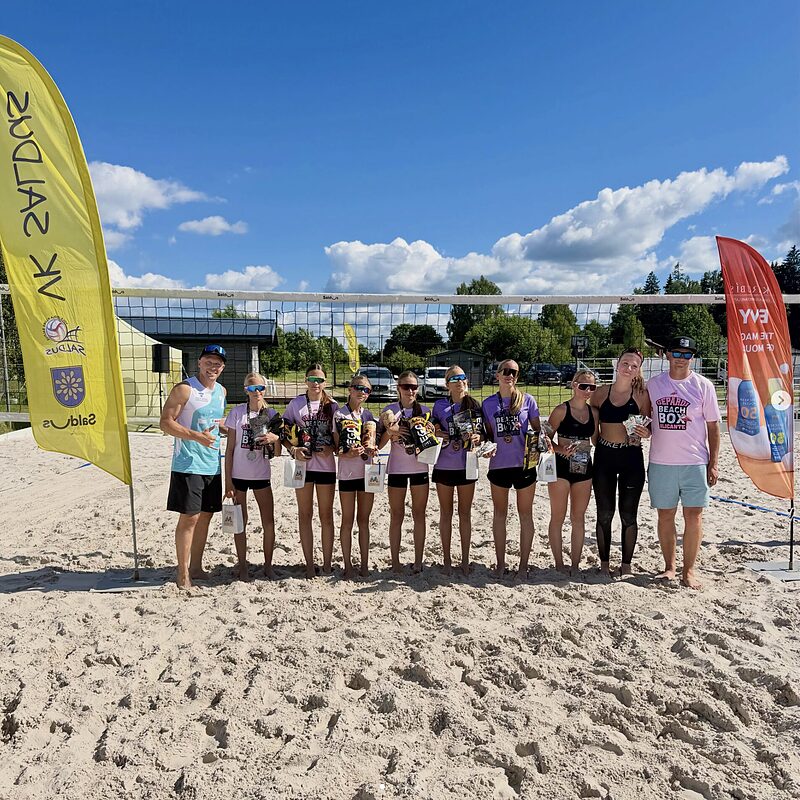 Saldū U16 turnīrs pludmales volejbolā